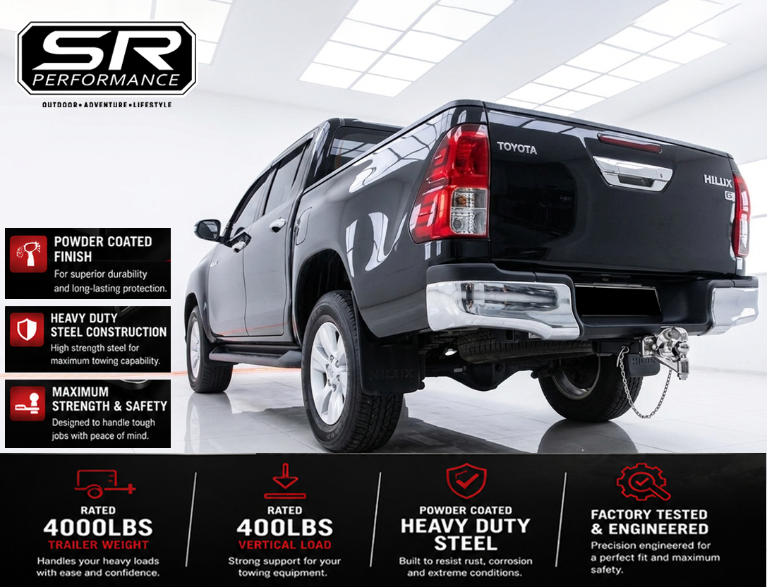 TOW HITCH RECEIVER TOYOTA HILUX REVO